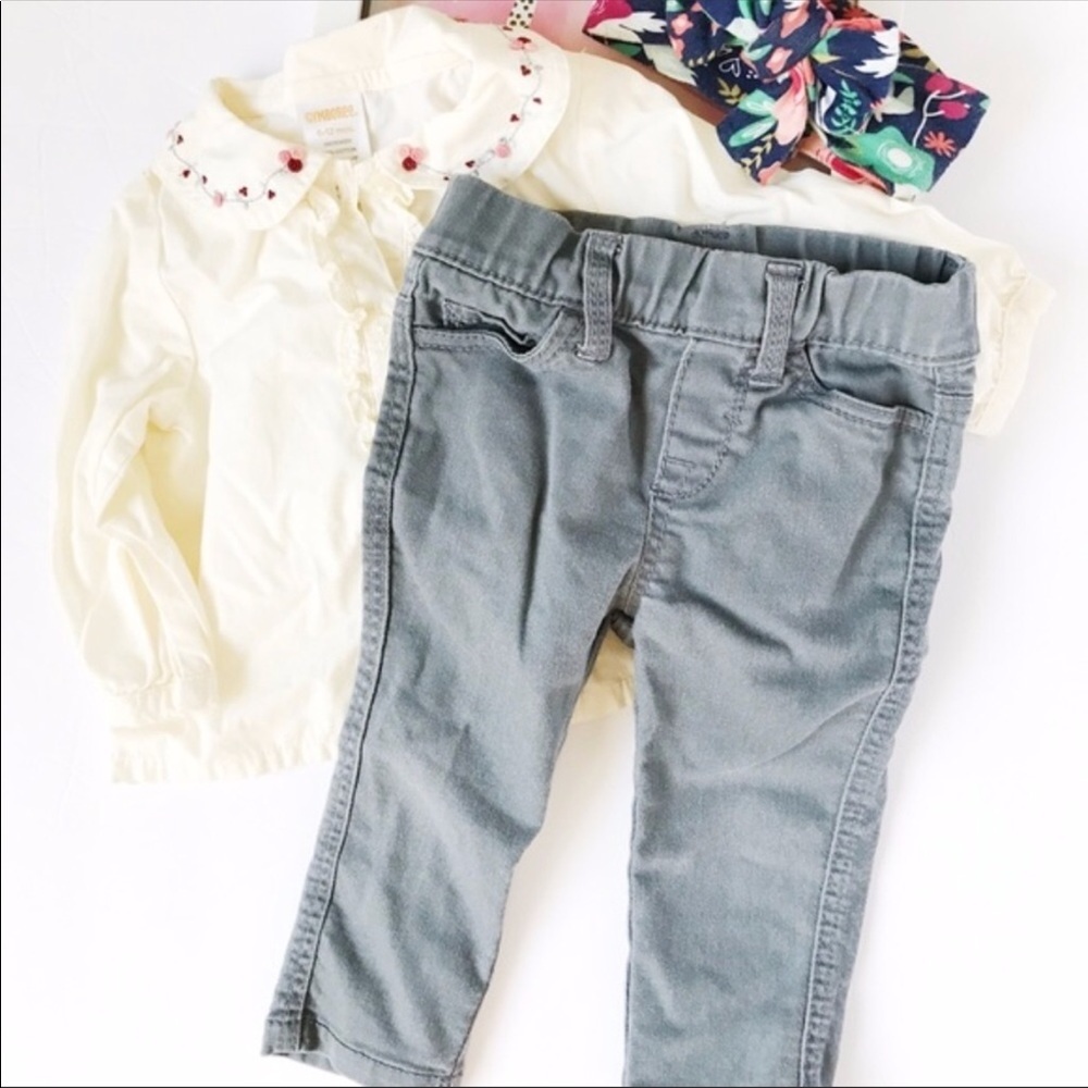 Cherokee Skinny Pants Gymboree Top Set